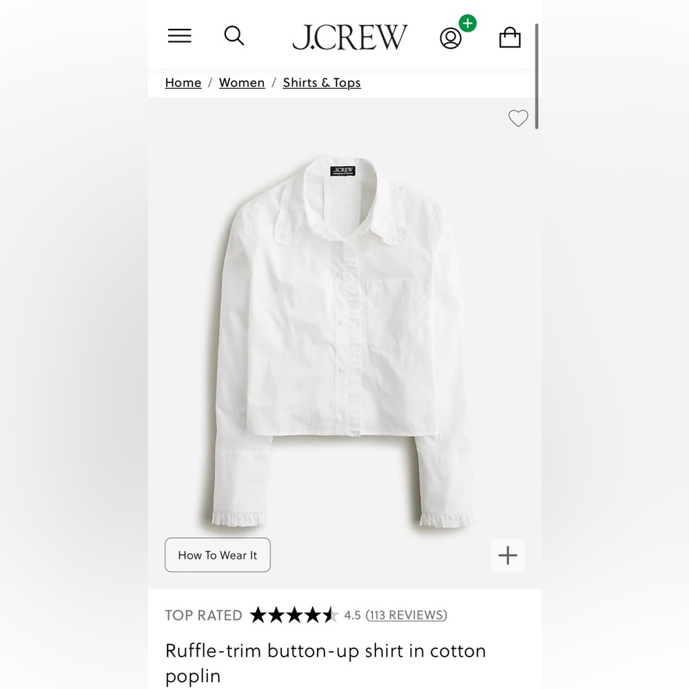 NWT J Crew Blouse